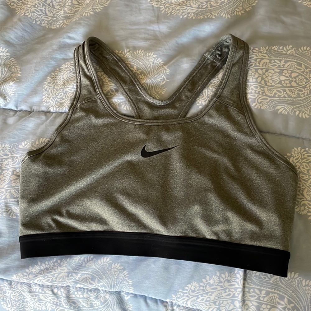 Nike Grey sports Bra
